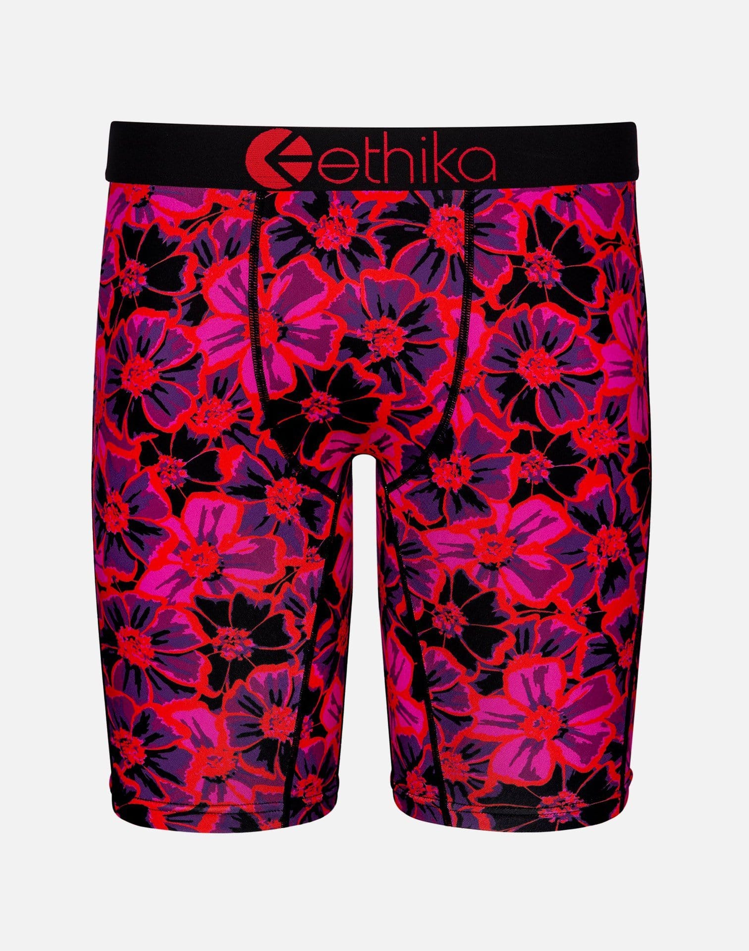 Ethika Men's Neon Floral Boxer Briefs