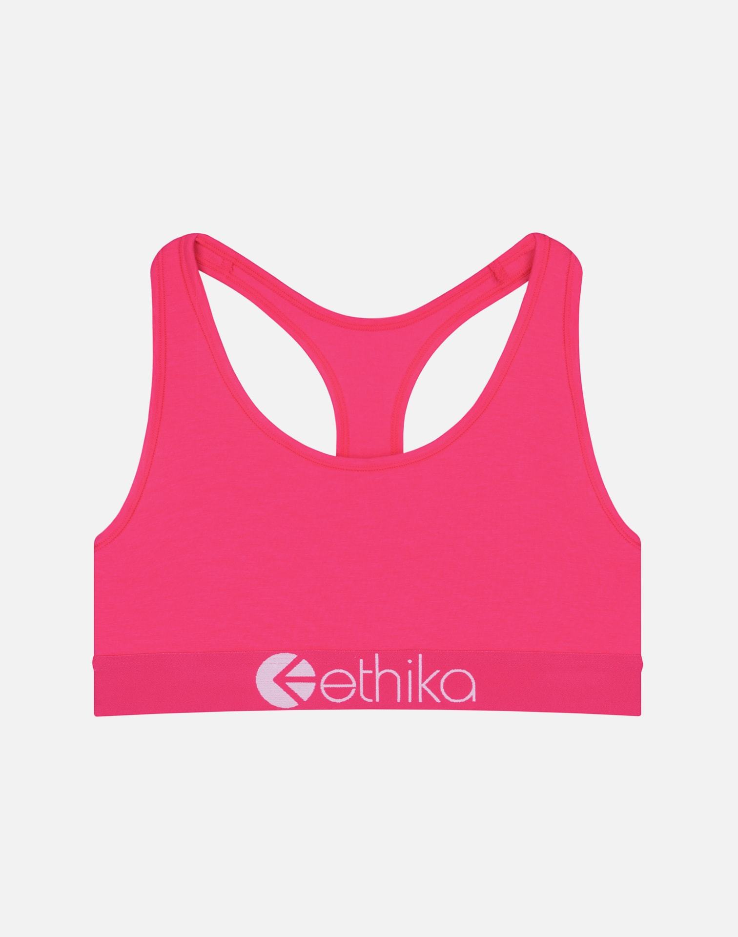Ethika Women's Solid Neon Sports Bra