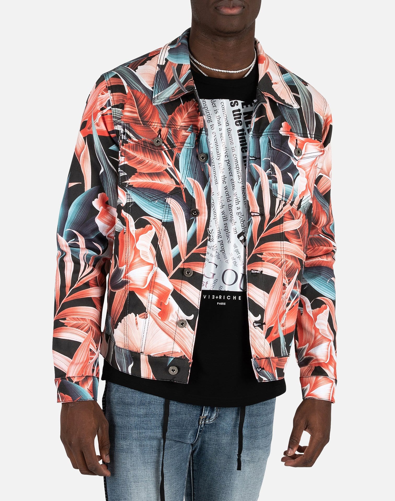 Vie Riche PALMS DENIM JACKET – DTLR